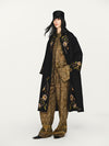 INTO THE EAST 25 Autumn/Winter Moss Green Dark Pattern Print Linen Shirt/Straight Pants ITE-E1DGAW004GR21SH-LV Top